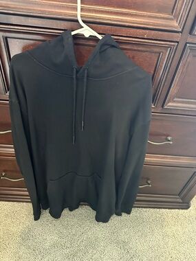 BYLT Basics Black Hooded Pullover Sweatshirt